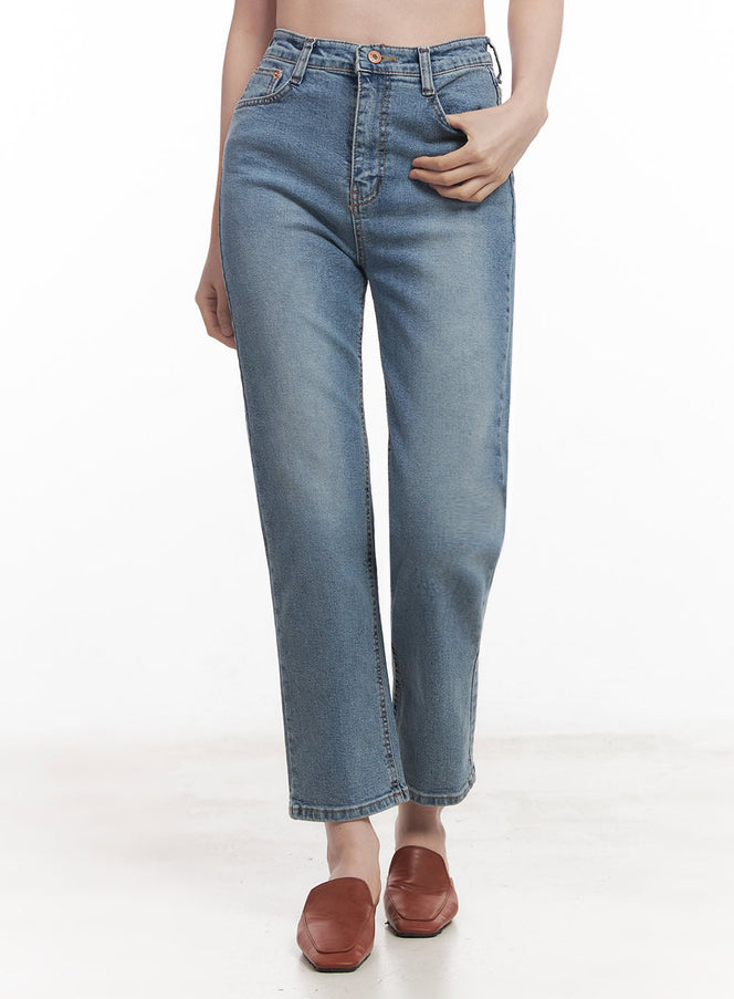 auren-straight-leg-jeans-iy508 / Blue