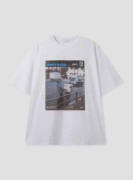 vintage-scenic-street-graphic-t-shirt-il516 / White