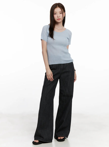 scoop-neck-short-sleeve-knit-top-cl523