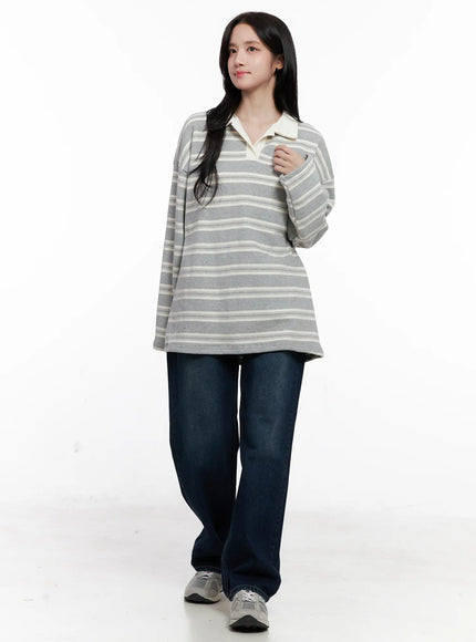 striped-collared-long-sleeve-top-co524
