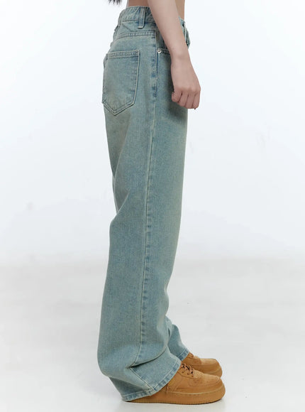 Eunjung Washed Denim Jeans CG501