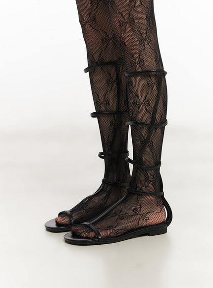 strap-sandal-long-boots-iy502