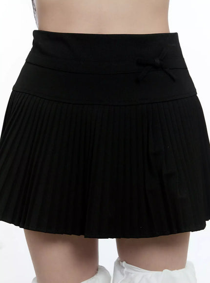 ribbon-pleated-mini-skirt-io527