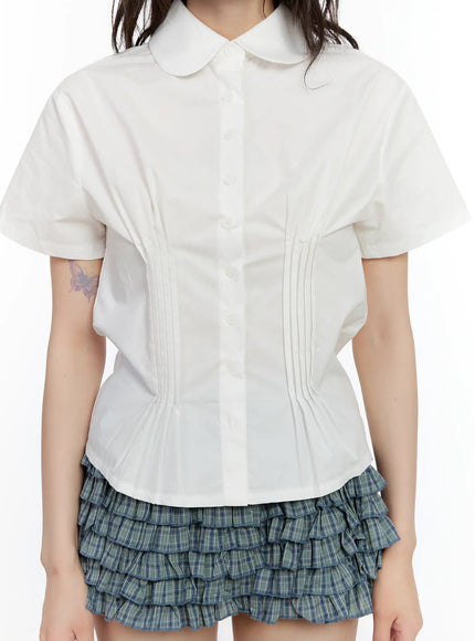 collared-pintuck-button-up-top-cl504
