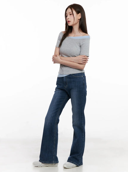 contrast-off-shoulder-short-sleeve-tee-cl524