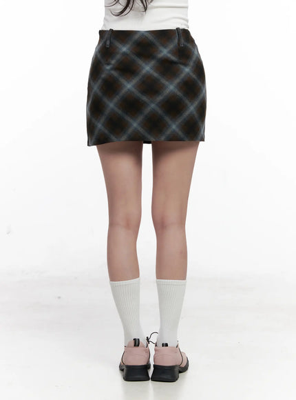 a-line-plaid-mini-skirt-co523