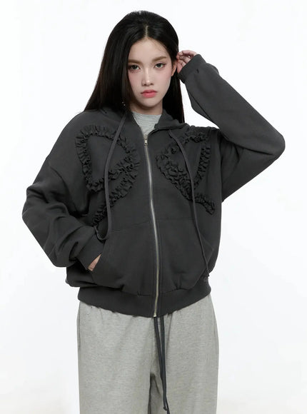 oversized-ruffle-zip-up-hoodie-io527