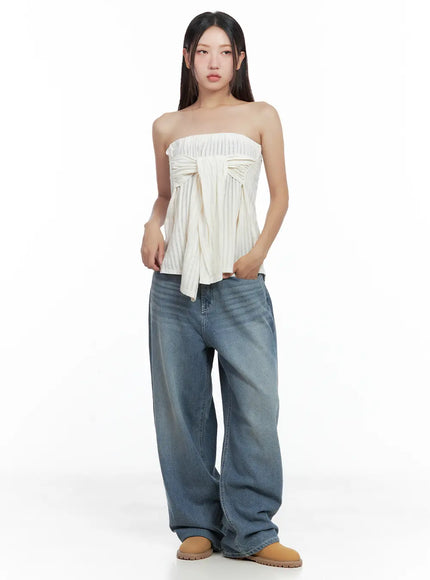 convertible-bow-tie-tube-top-cl508