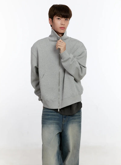 Men's Classic Two-Way Zip-Up Jacket IS529