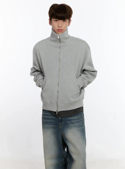 Men's Classic Two-Way Zip-Up Jacket IS529