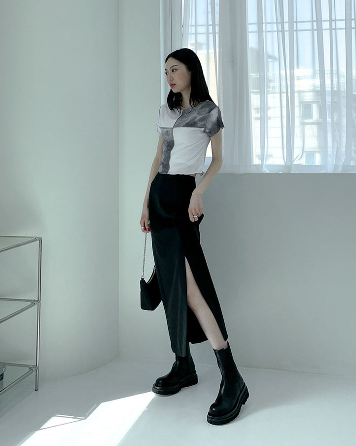 Elastic Gusset Ankle Zipper Boots CJ305