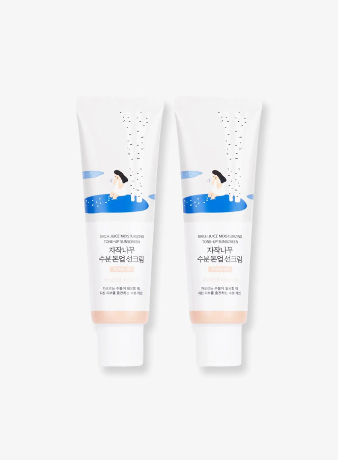 Birch Juice Moisturizing Tone Up Sun Cream SPF 50+, PA++++ Duo Set (50ml*2ea)