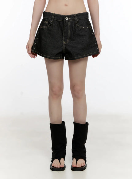 no-fade-studded-denim-shorts-cl504