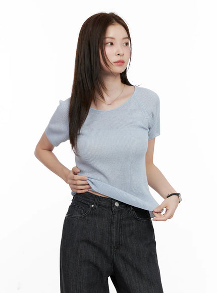 scoop-neck-short-sleeve-knit-top-cl523