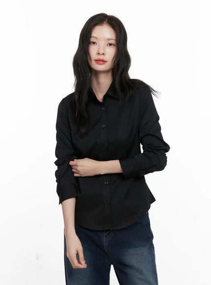 basic-white-shirt-co530 / Black