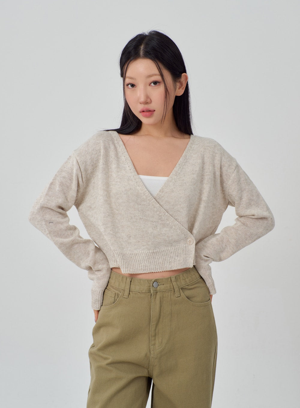 Wrapped Oversized Cardigan IM315