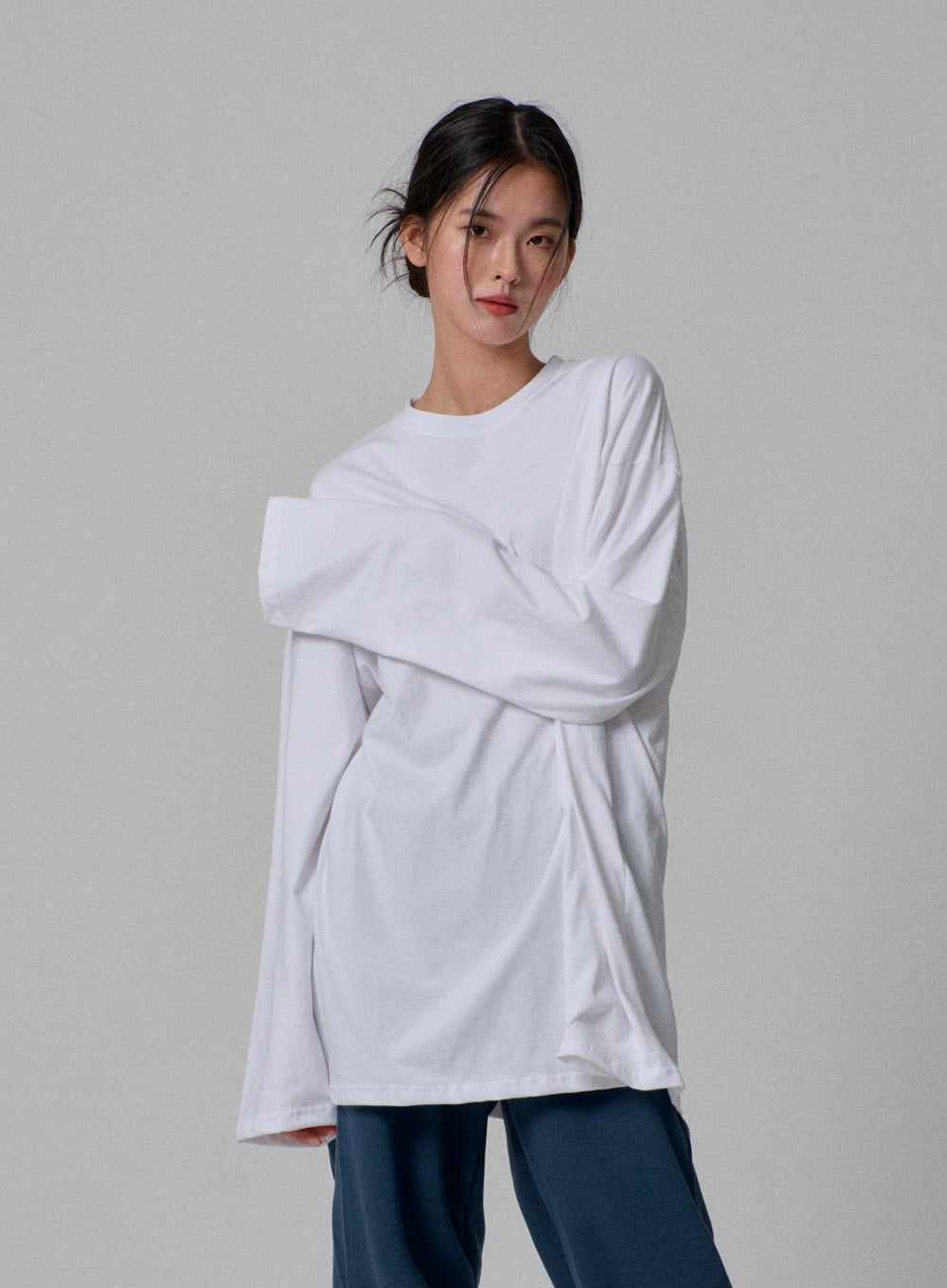 Oversize Long Sleeve Tee IJ313