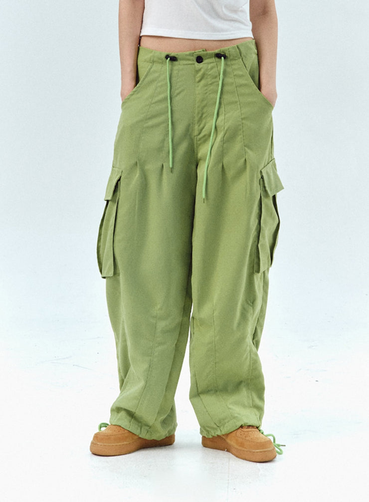 nylon-baggy-cargo-pants-iu330