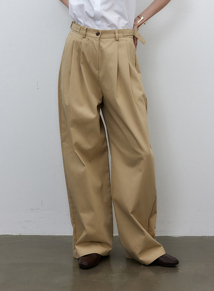 buckle-wide-tailored-pants-iy325