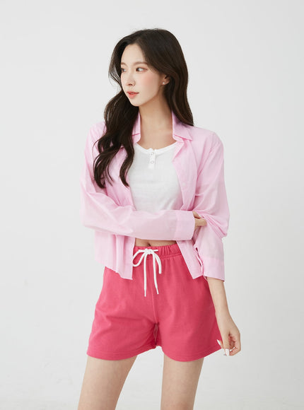 Everyday Summer Cropped Shirt BU1