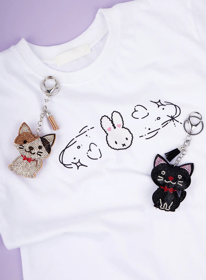 colorful-rhinestone-ribbon-character-keychain-ia524