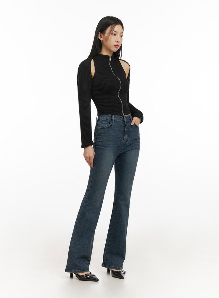 Gabriella Slim-Fit Bootcut Jeans ID431