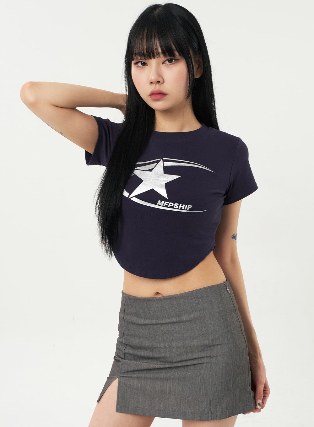 Star Cropped Tee CA327