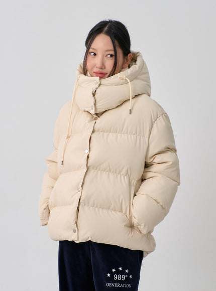 Oversize Hooded Puffer Jacket CN10