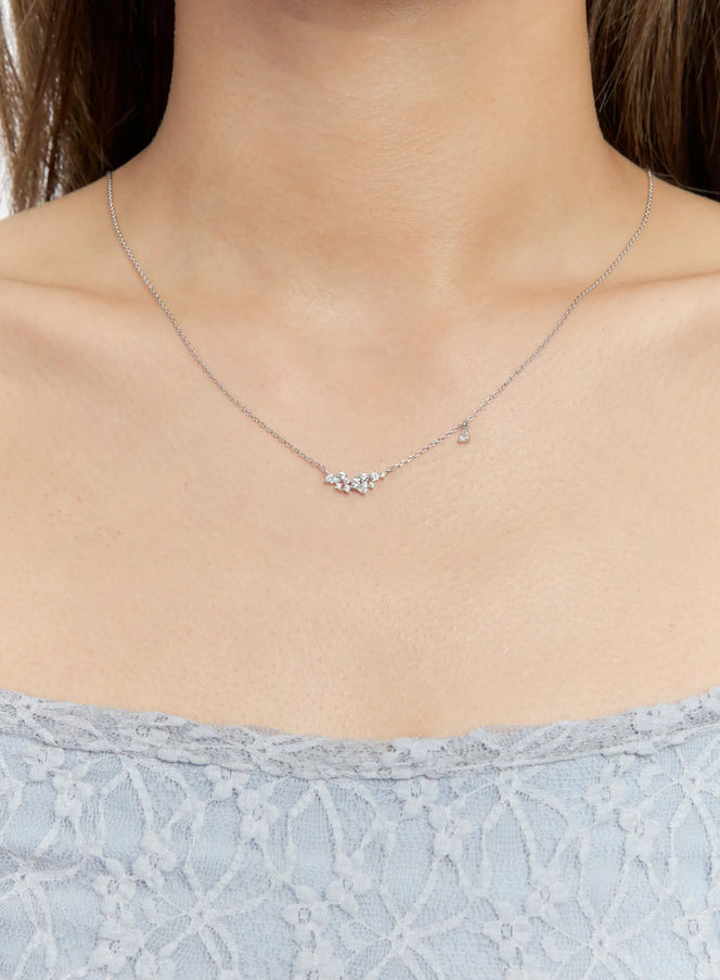 Mini Cluster Shine Necklace IS517