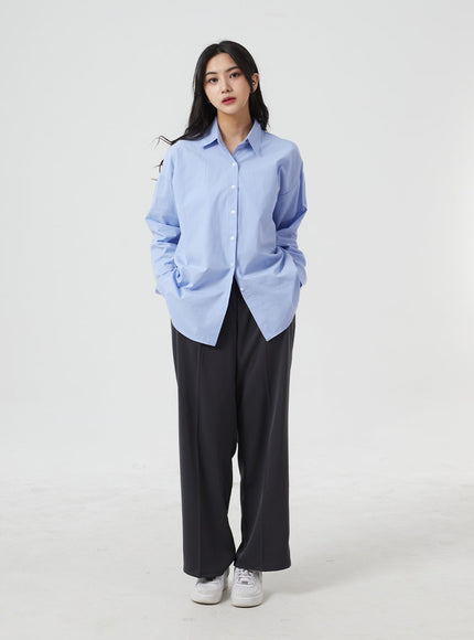 Pastel Color Oversized Shirt BM304