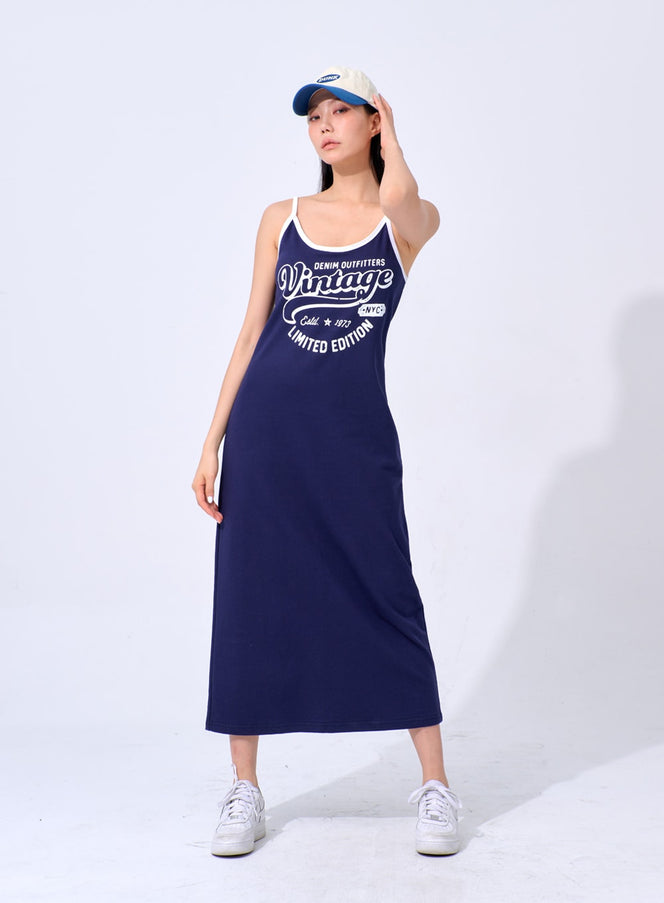Graphic Maxi Dress IA327