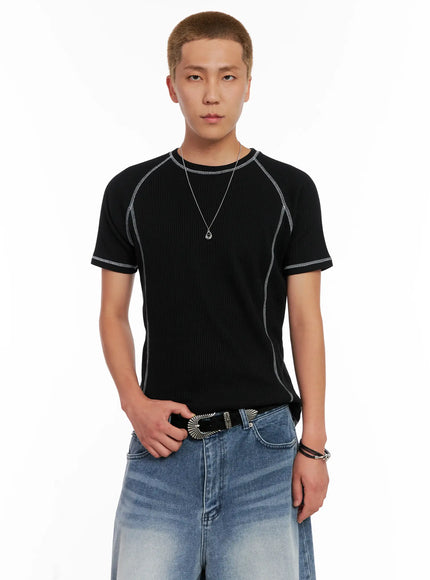 mens-waffle-knit-slim-fit-t-shirt-il518