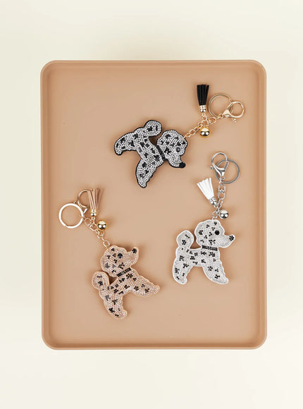 Rhinestone Character Keychain IA524