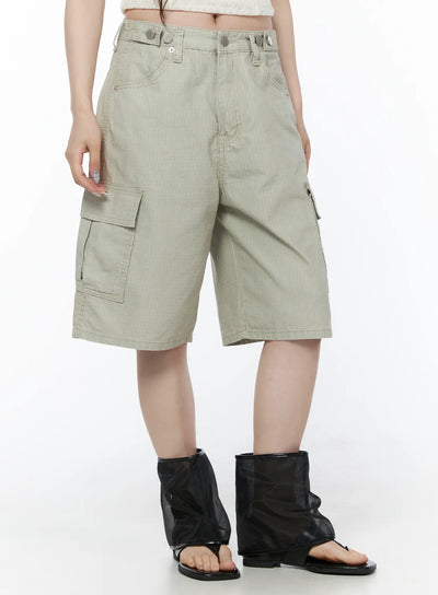 cargo-bermuda-shorts-cu504 / Beige