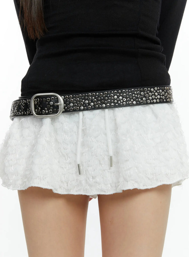 studded-belt-cf510 / Black