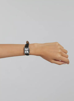 classic-square-pendant-watch-ij509 / Black