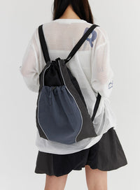 string-backpack-co304 / Black