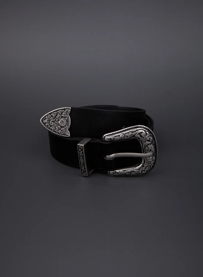 mens-classic-western-black-belt-il511 / Black
