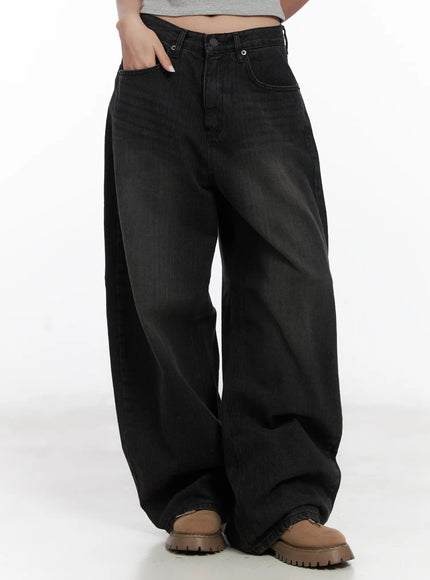 aliana-baggy-jeans-cn528 / Black