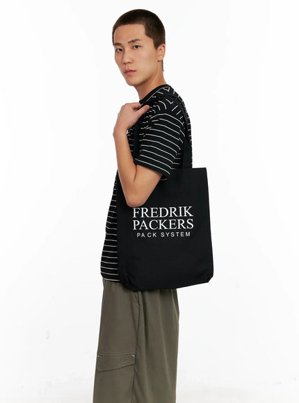 mens-minimalist-tote-bag-ig511 / Black