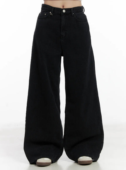 arleth-wide-leg-jeans-cn527 / Black