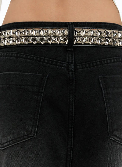 studded-belt-im513 / Black