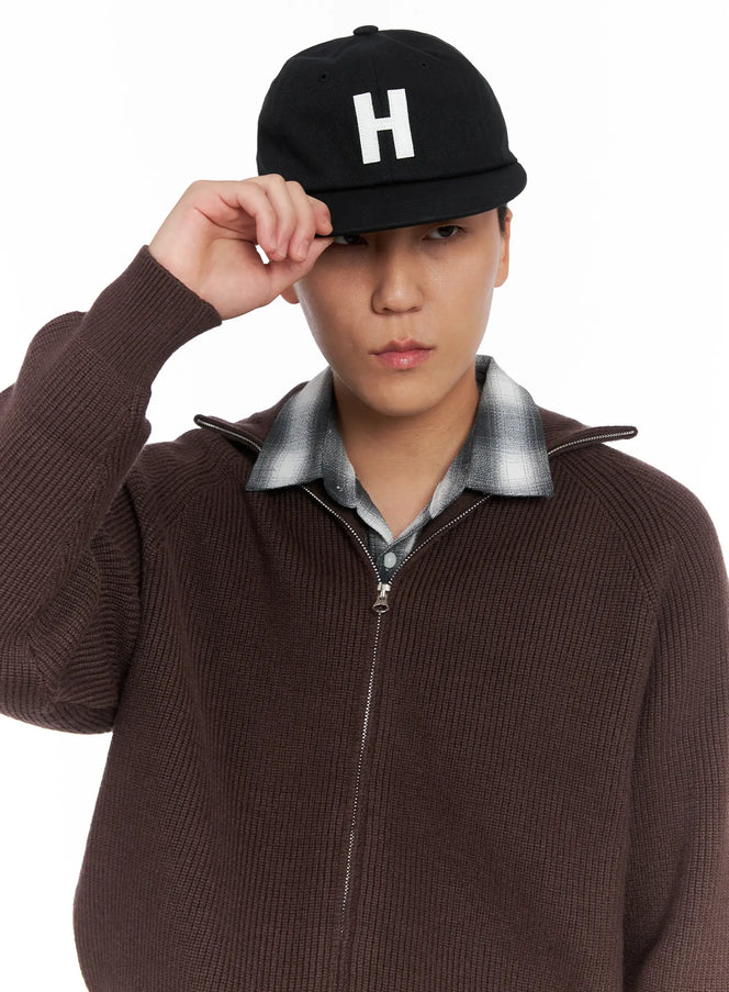 classic-h-logo-camp-cap-is502 / Black