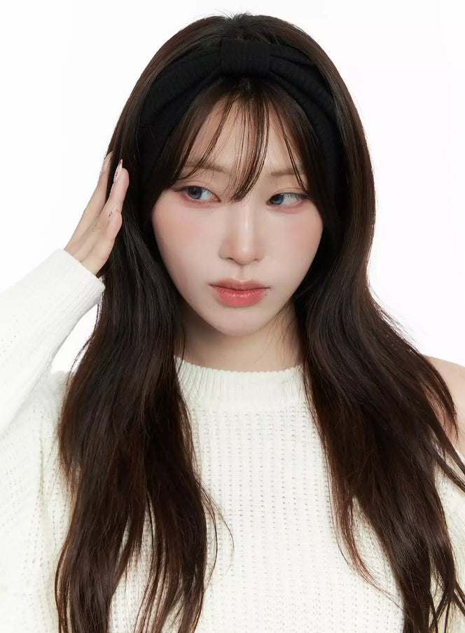 twist-knot-hairband-in514 / Black