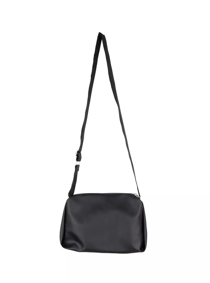 mens-square-crossbody-sling-bag-il516 / Black