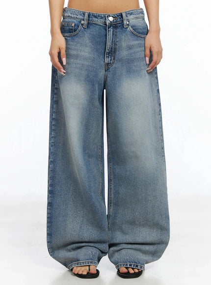 Roxie Washed Baggy Jeans IA527
