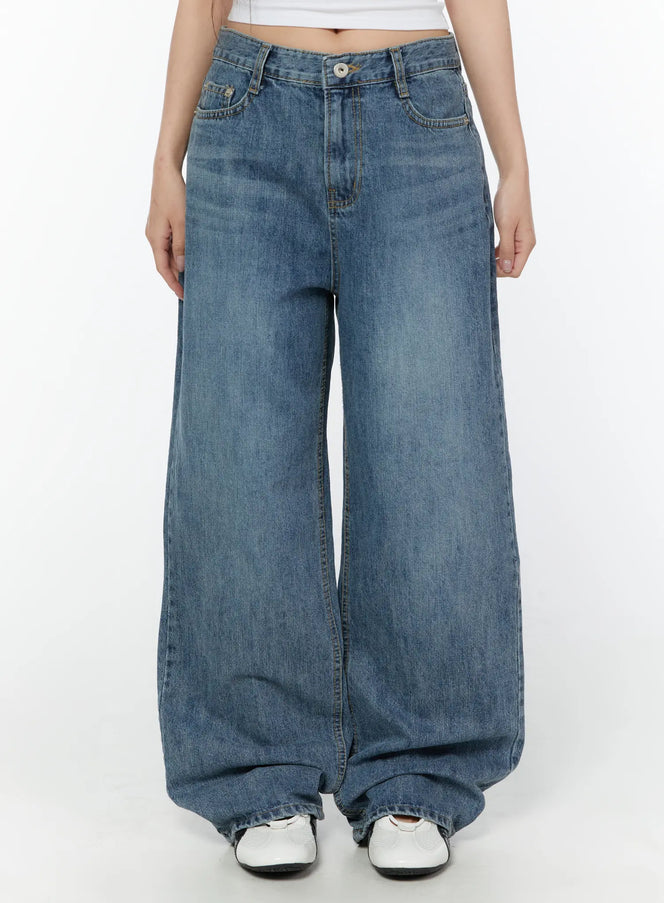 kiran-relaxed-fit-denim-jeans-cy518 / Blue