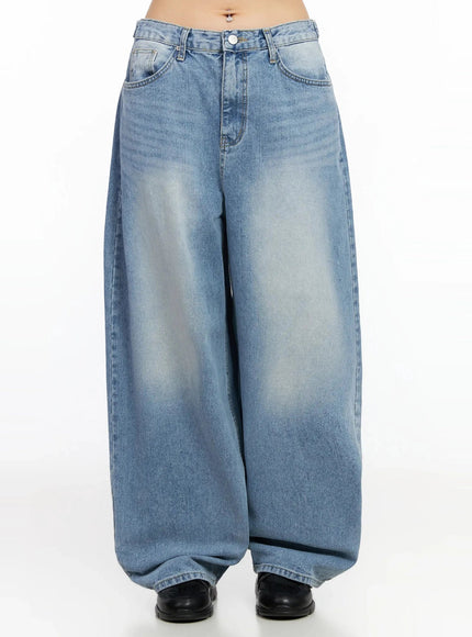 aleyna-wide-leg-jeans-ia523 / Blue