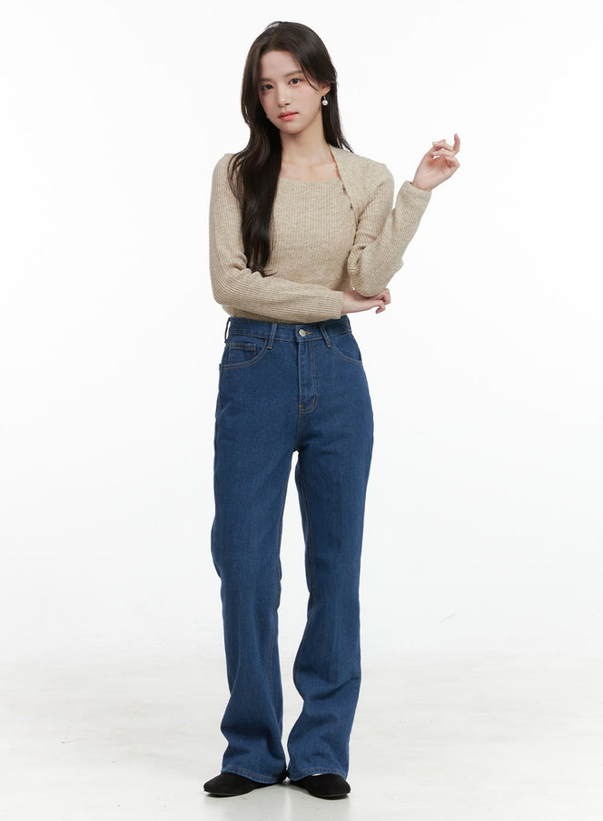 tessa-straight-jeans-og412 / Blue