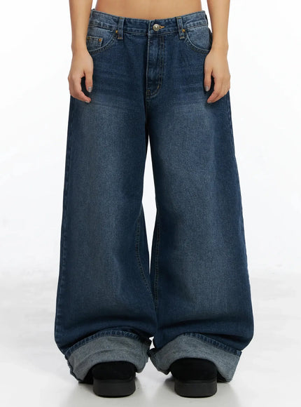 anahi-baggy-jeans-in528 / Blue